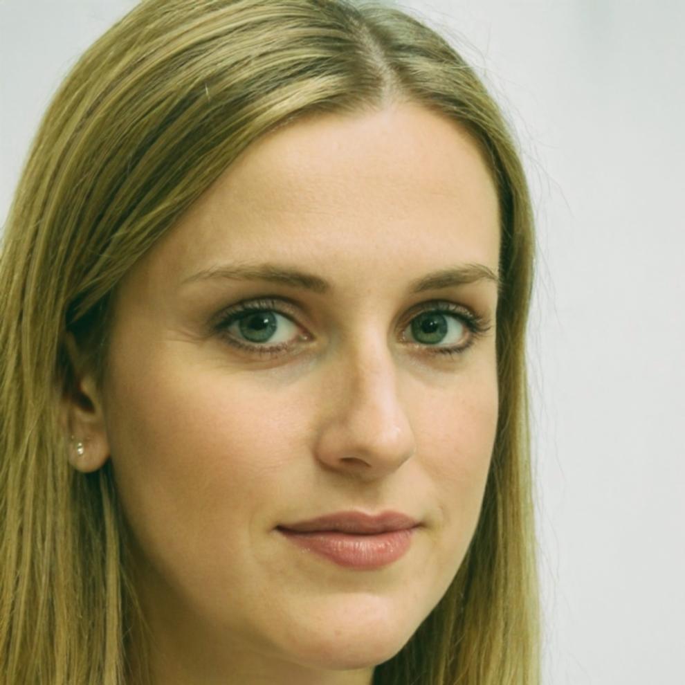Veerle Ostermann, financieel analist bij Crystaxon Max